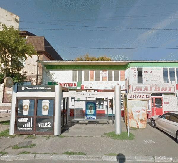 Банкомат Сбербанка России по адресу ул. Спортивная,  д. 2